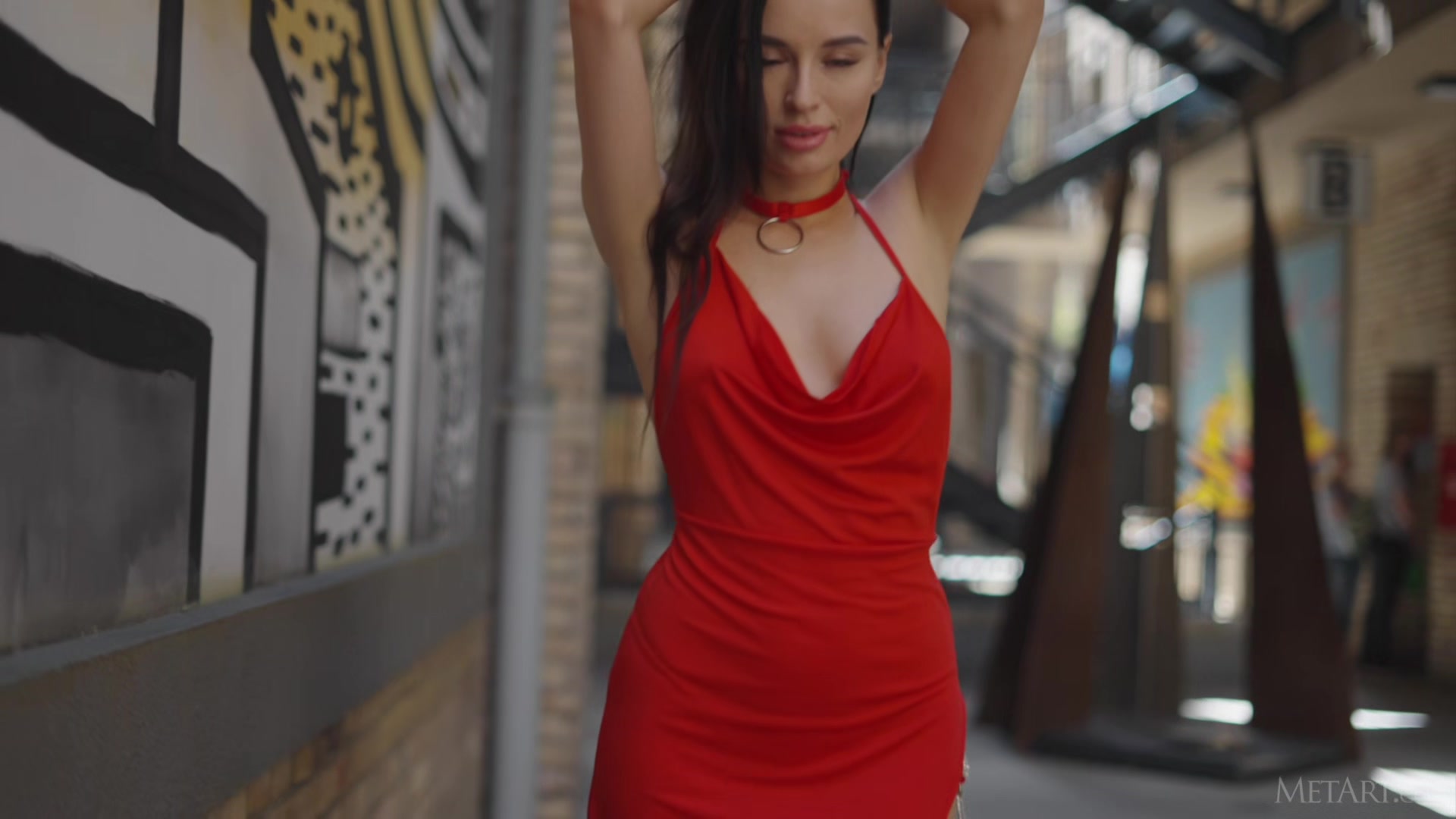 Milena in Red 2 - Milena Ray