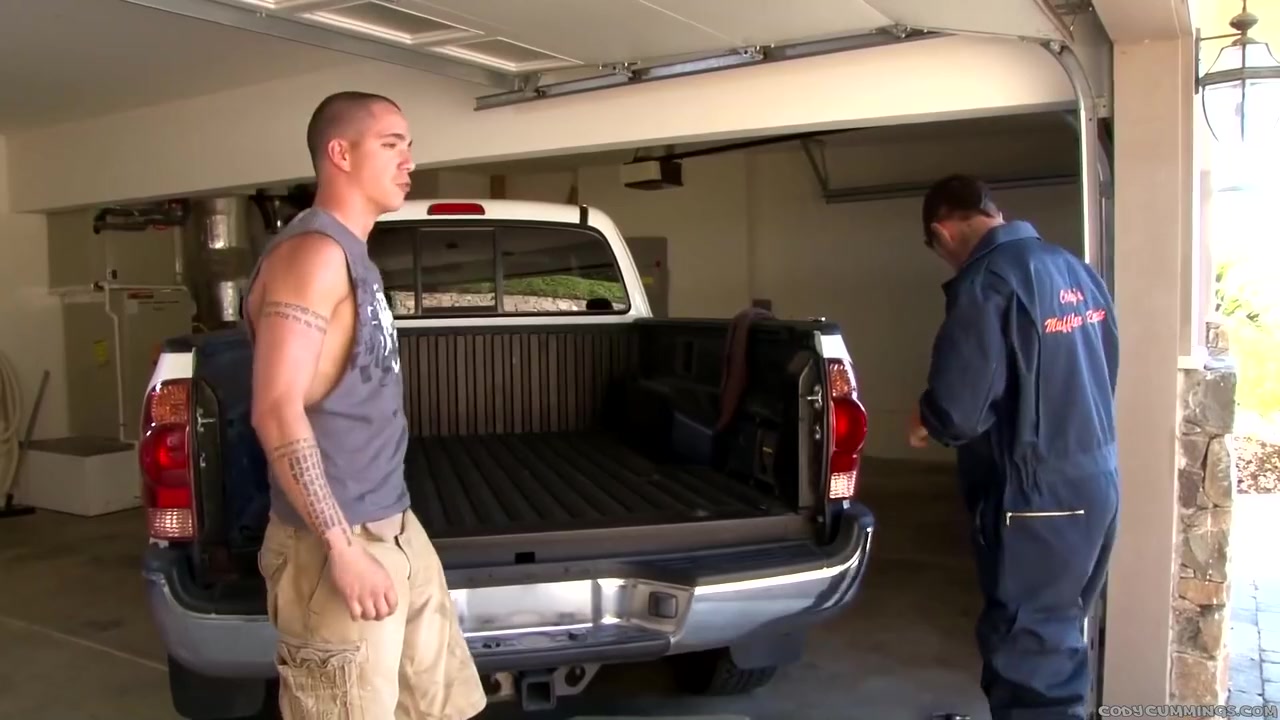 Tyler Ford And Cody Cummings In Mechanic Jumpsuit Debauchery
