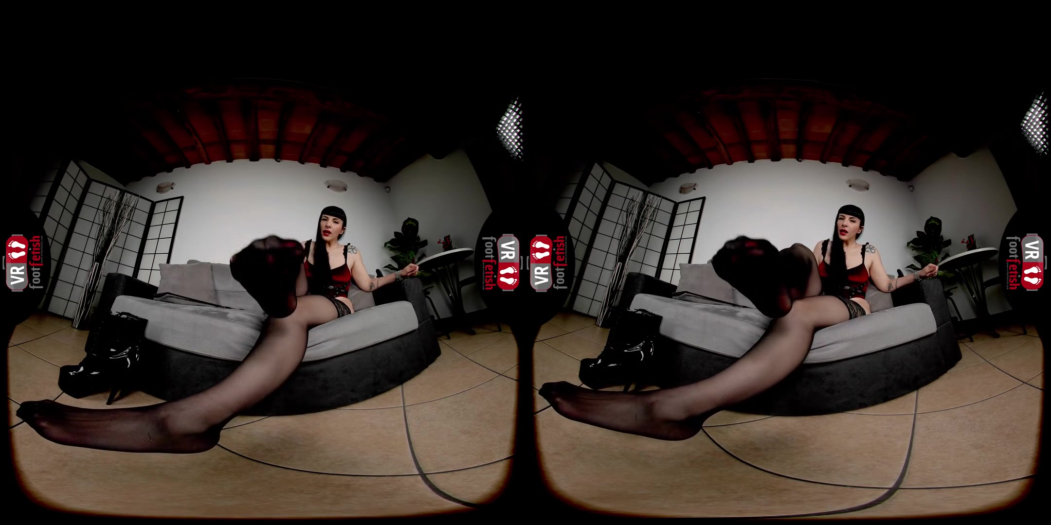 Dominant Mistress Commands Her Foot-Obsessed Submissive Into Submission