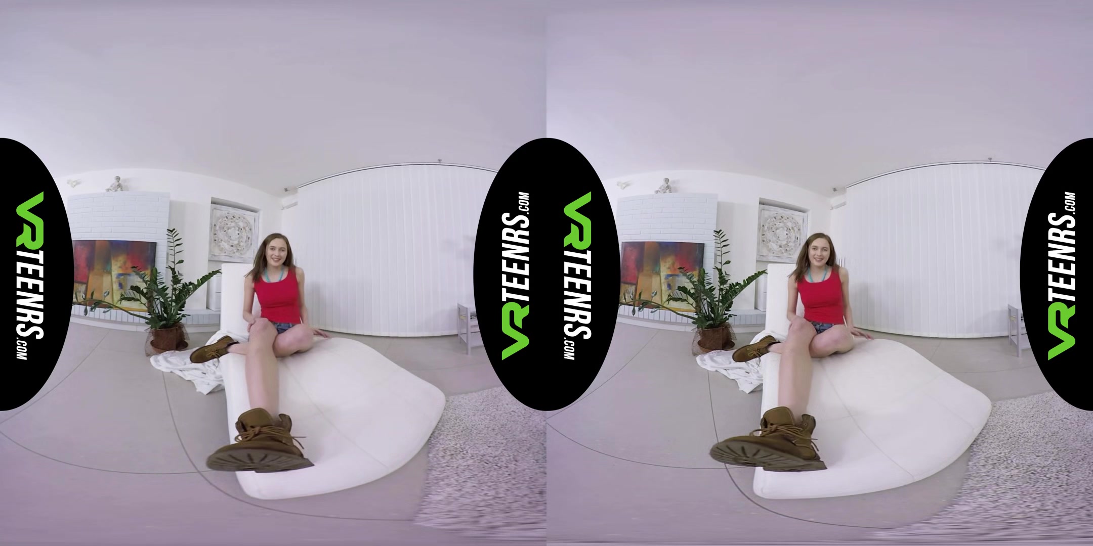 Stacy Cruz Plays With Her Firm Tits Vr - Leggy Teen With Big Tits