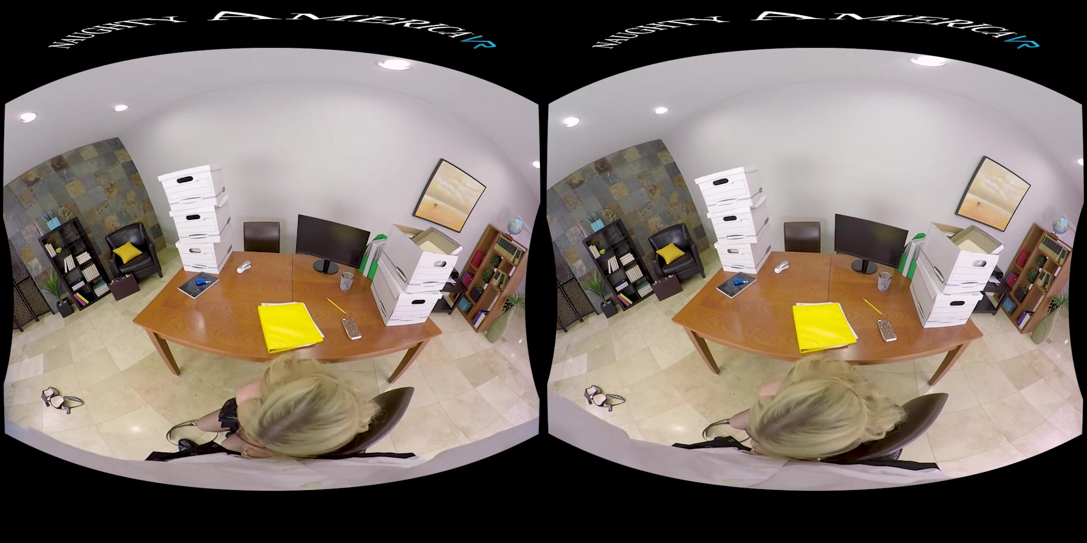 BIG TITS OFFICE featuring Kayla Kayden - NaughtyAmericaVR