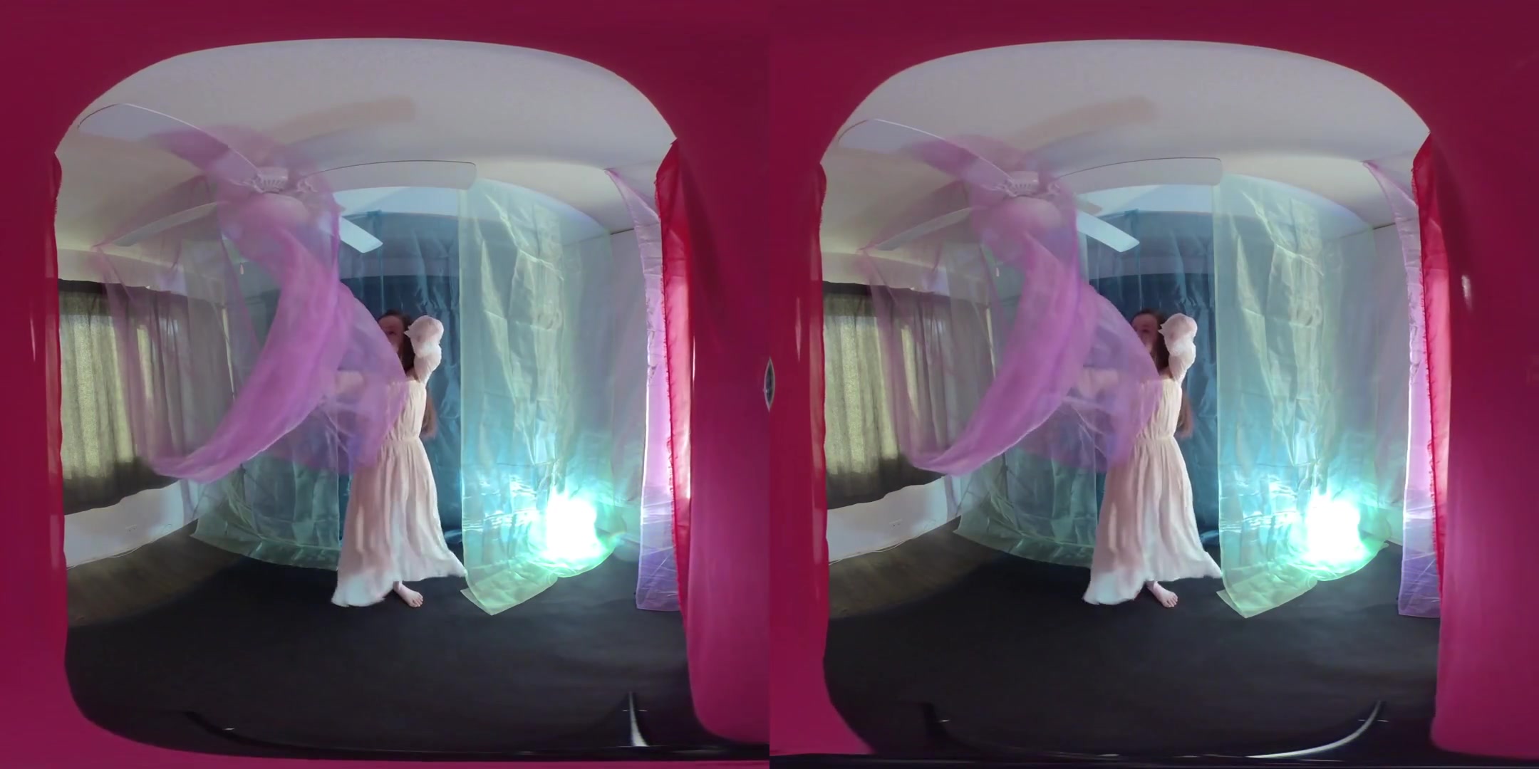 Curtains - Emily Bloom in a Solo Tease - SexLikeReal