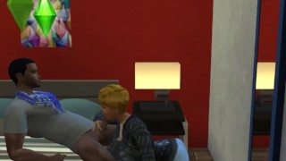 she sucking Crip dick sims 4