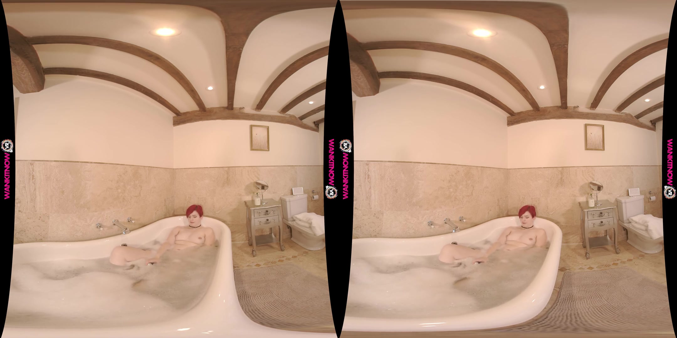 Bath time Submissive - Amateur Bath Fingering Solo Model