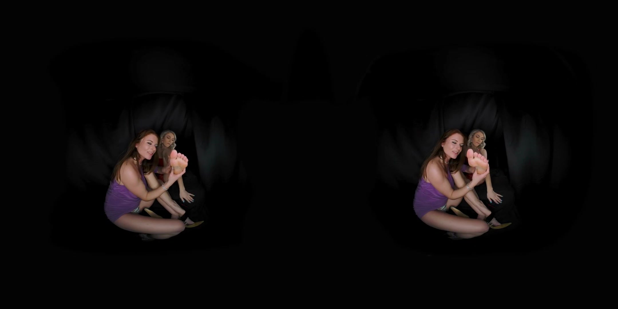 My Friend's Slutty Feet - Lesbian Foot Fetish 3D Porn
