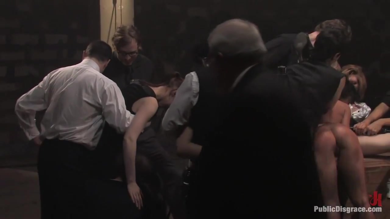 Slave learns to obey demands in the Armory