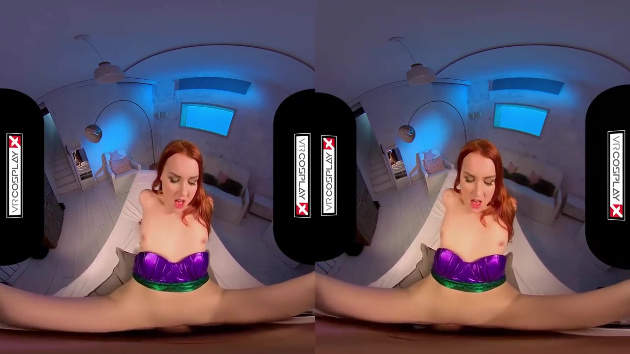 Virtual Reality And Little Mermaid - Gets Her Legs Back After Blowjob