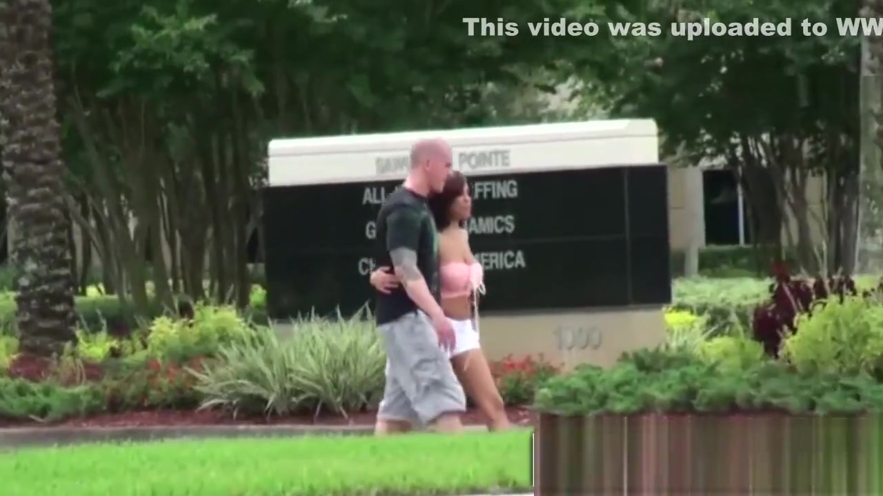 Mofos - Public Exhibition, Savana Ginger gets filmed fucking outside