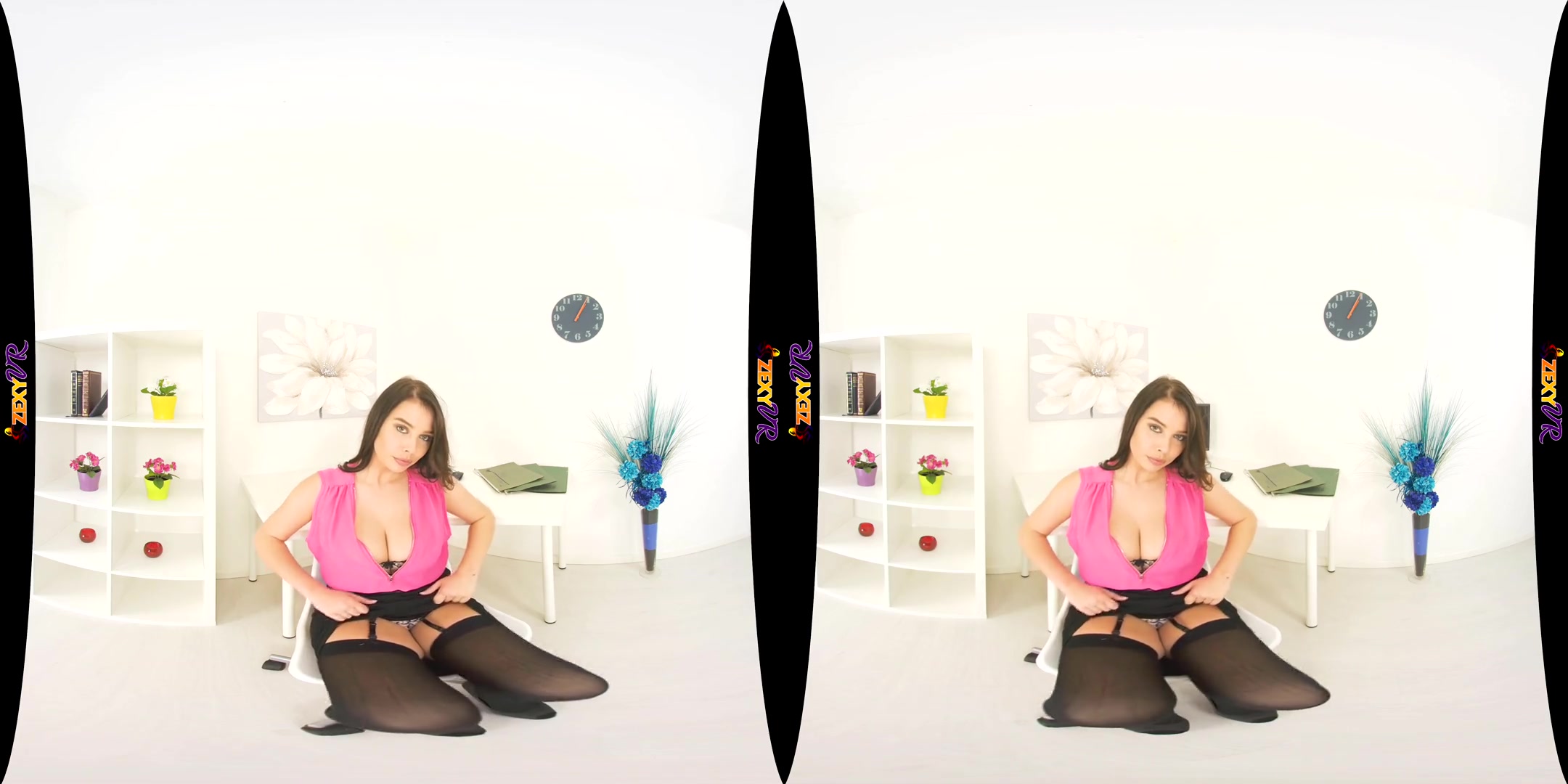 Kay G in Office Temp - ZexyVR
