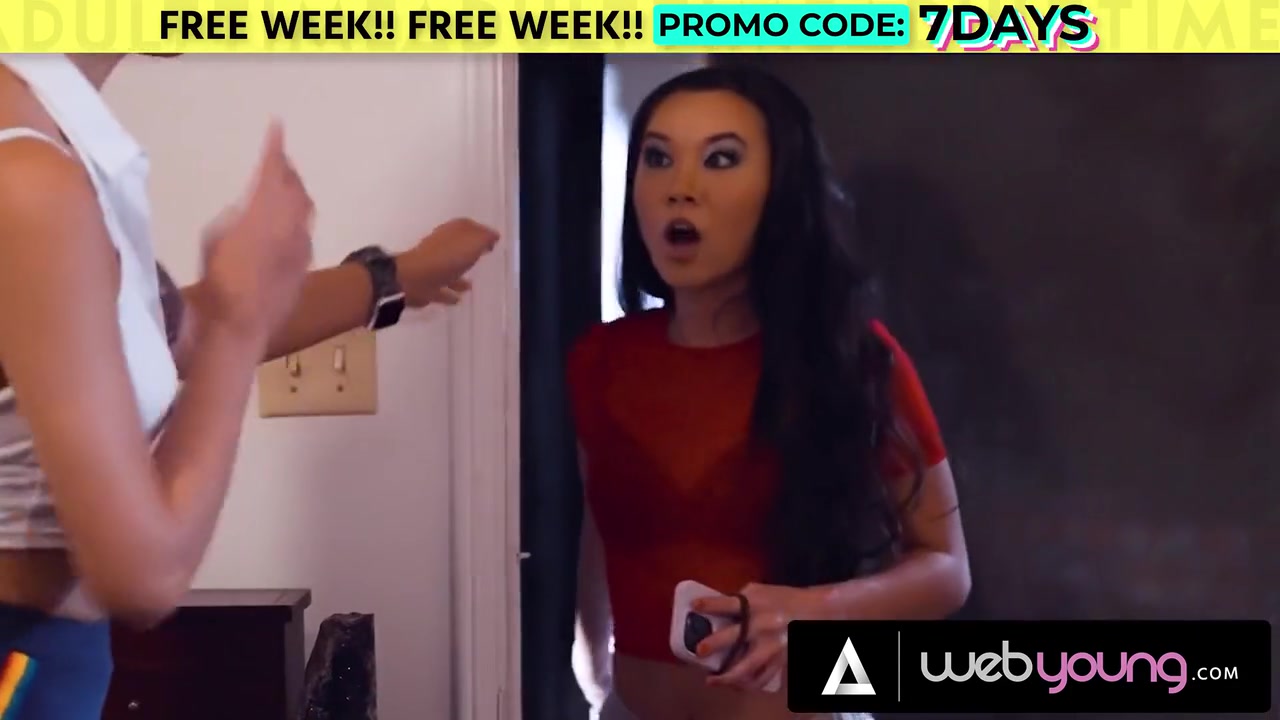 Sneaky Sex, Kimora Quin And Kimmy Kimm In teen 18+ Asians Have