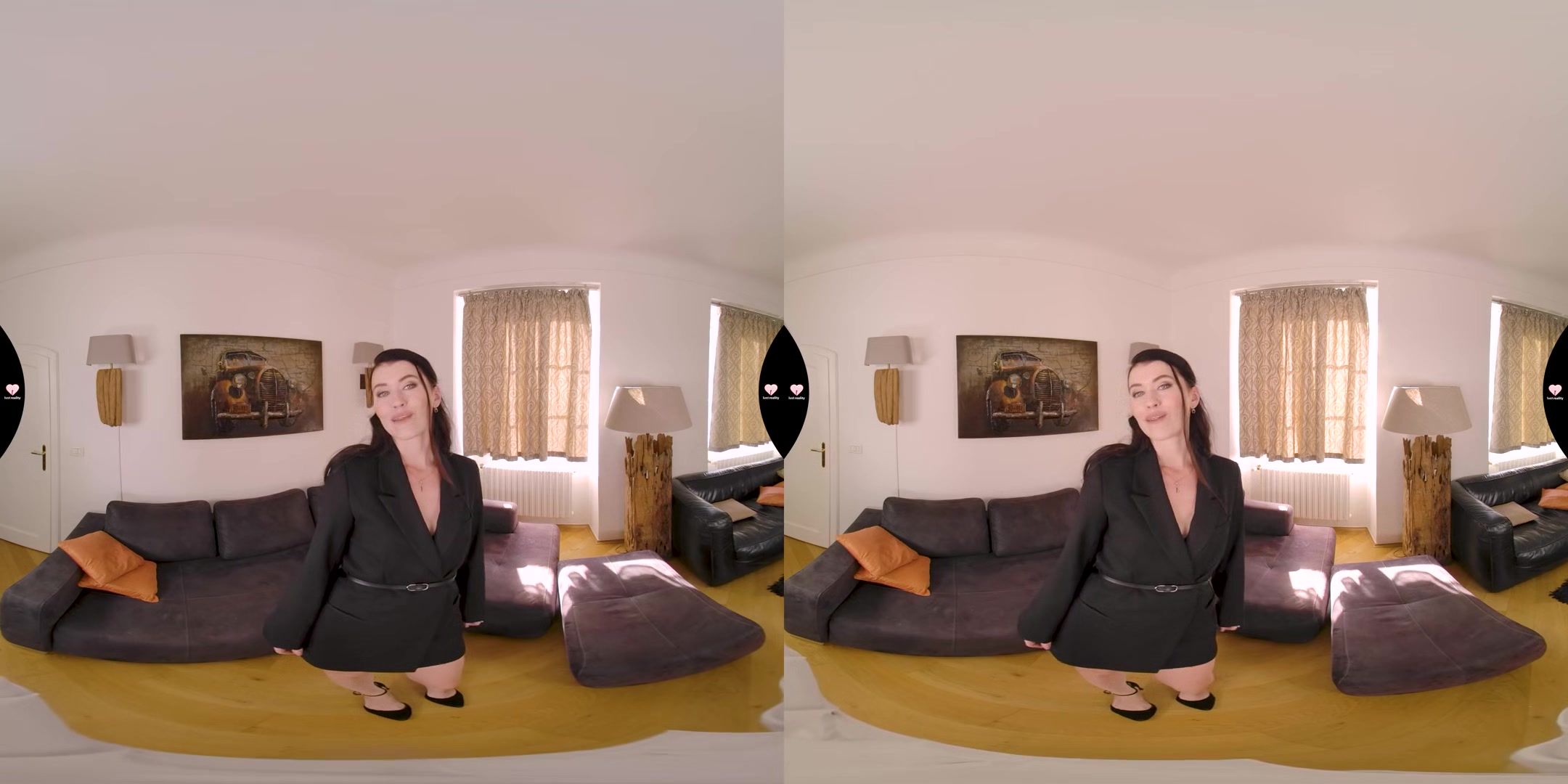 Special Apartment Rent Payment - Sexy Landlady Misha Cross in Hot Little Black Dress