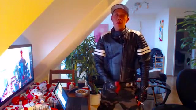 Leather boi smoke chaining cock wanking cum load
