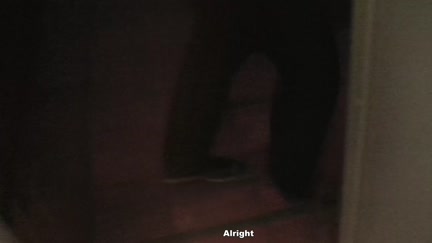 2 brunette hair sucks rod in the latrine cafe