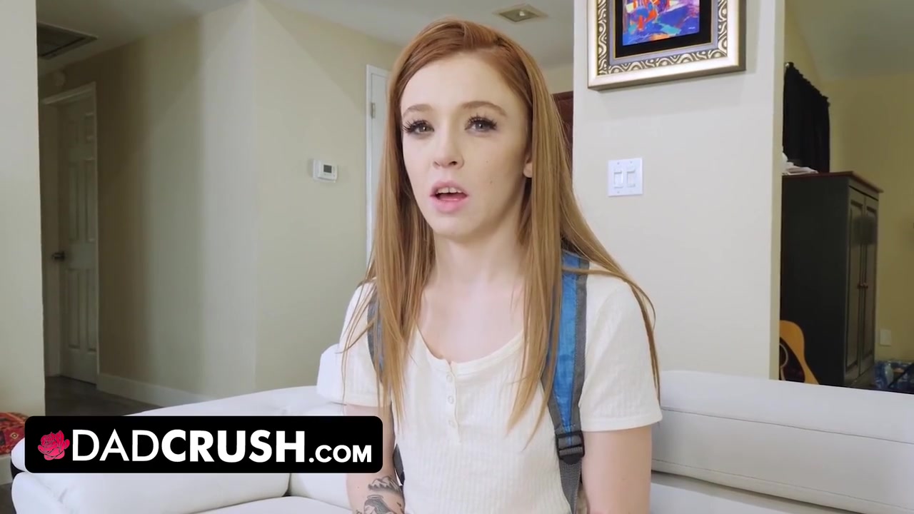 Naughty teen 18+ Gives Stepdaddy A Sneaky Blowjob While Stepmom Is In The Room - Madi Collins And Step dad Crush