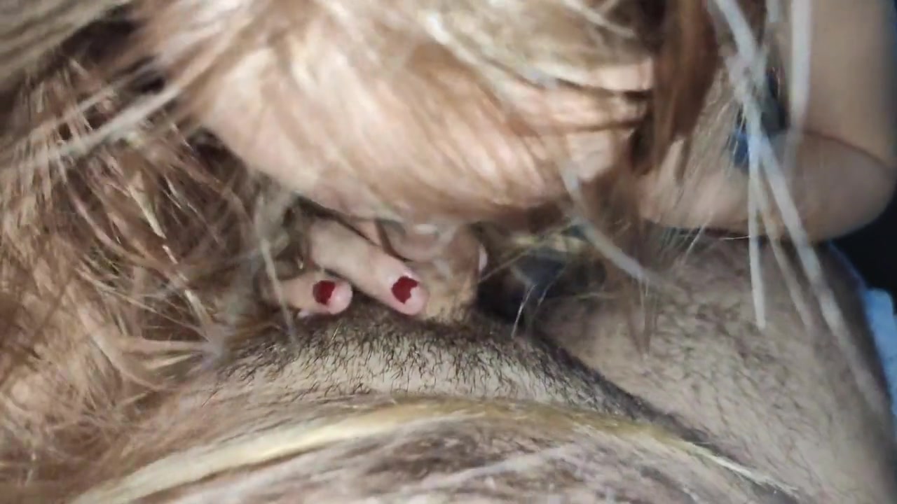 Young Blonde Sucks Hairy Dick