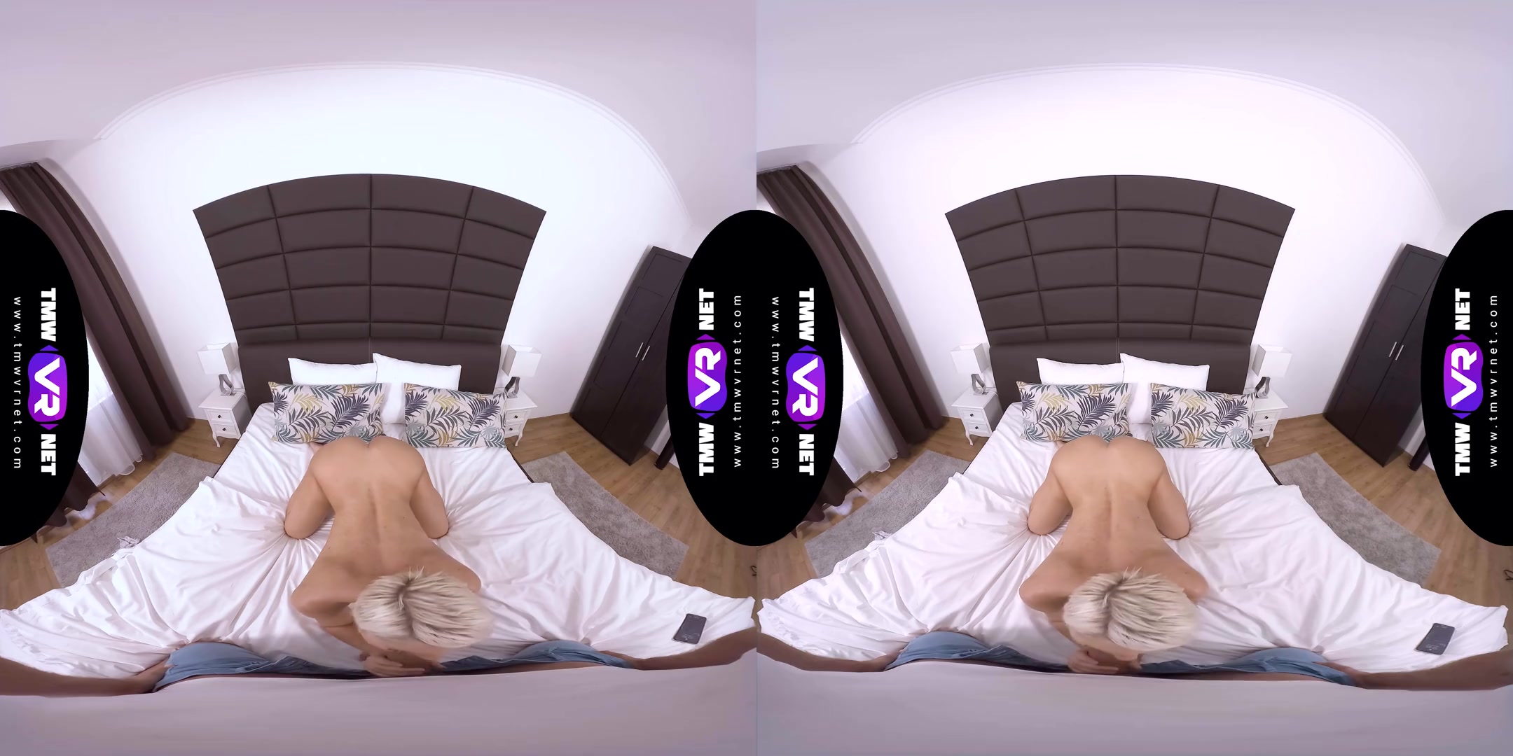 When Work And Pleasure Team Up; Short Hair Blonde Girlfriend on Camera