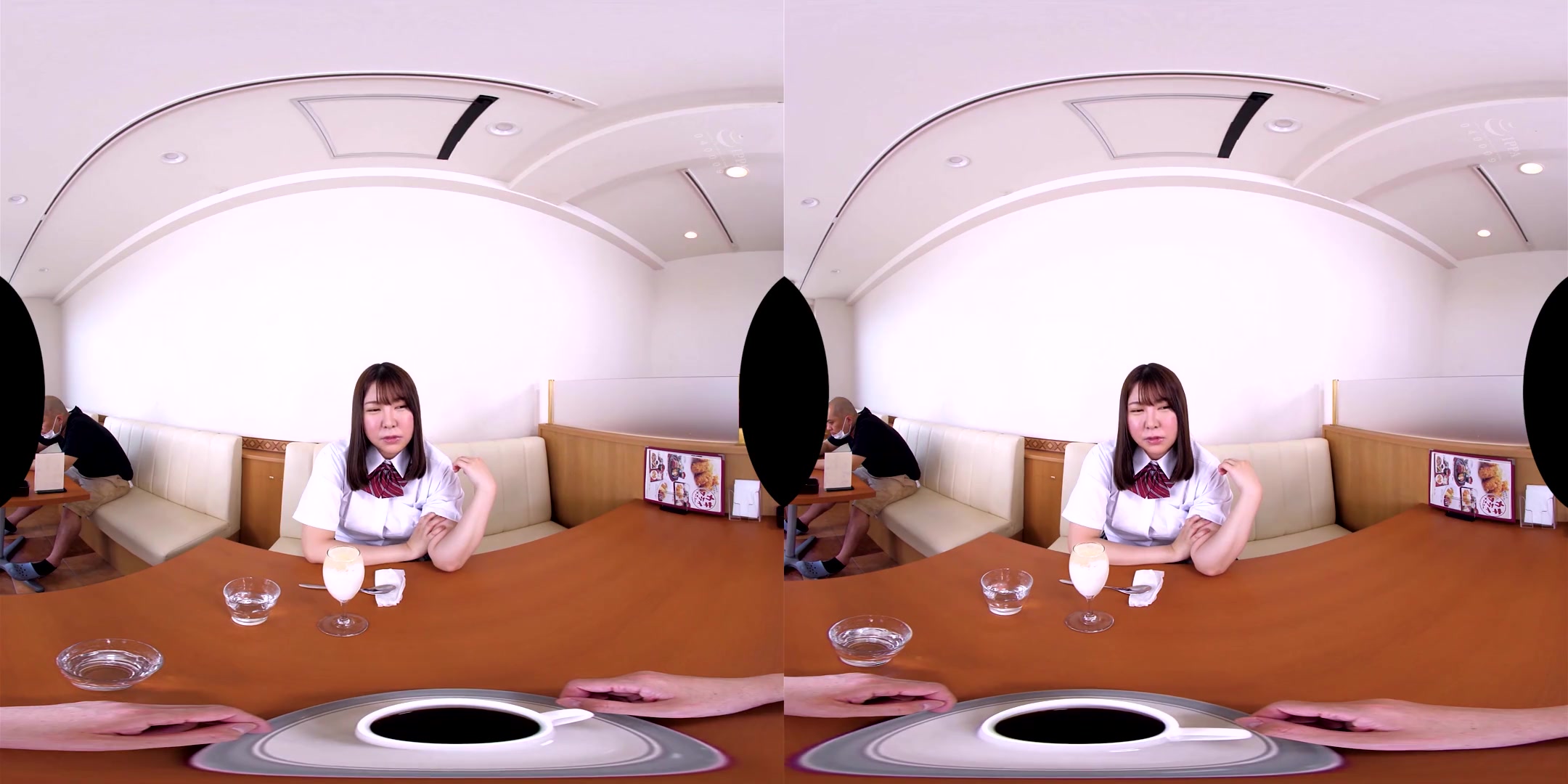 H-Cup Plump Body in a Uniform 1 - Thick Asian Public Sex