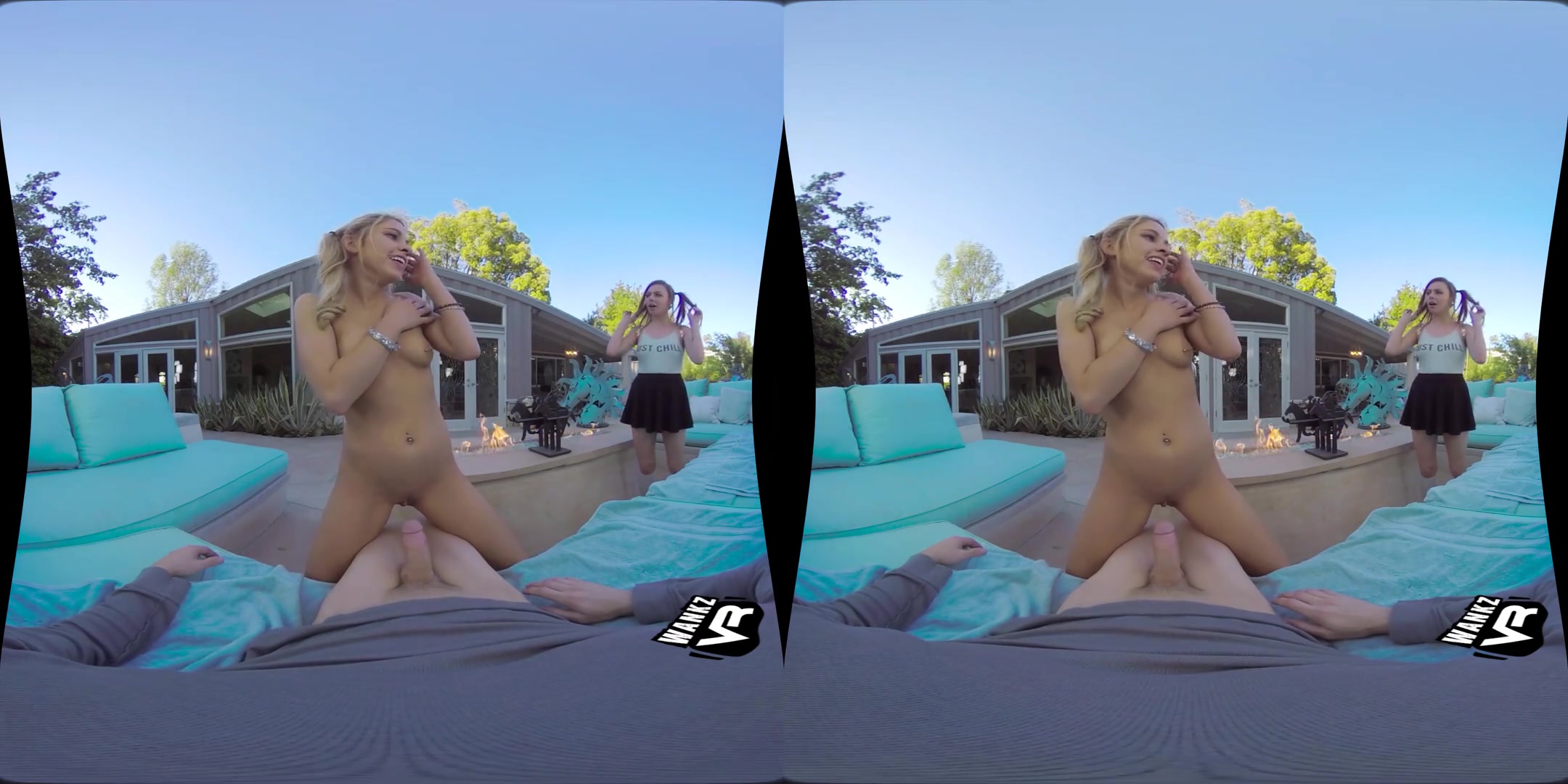 Break & Enter - teen 18+ Threesome POV VR - SexLikeReal