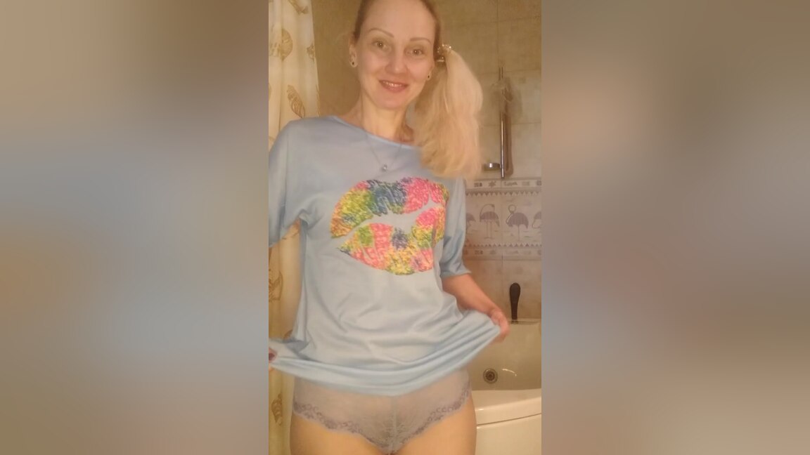 Exquisite Grey Lingerie And Dildo Tasting - Ladyfoxxx
