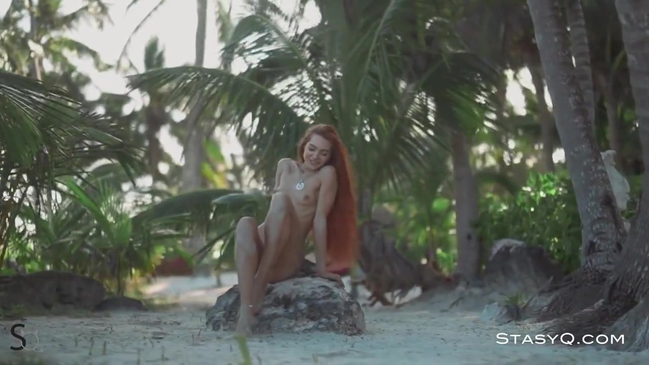 Little Dragon In On The Beach Stripping By