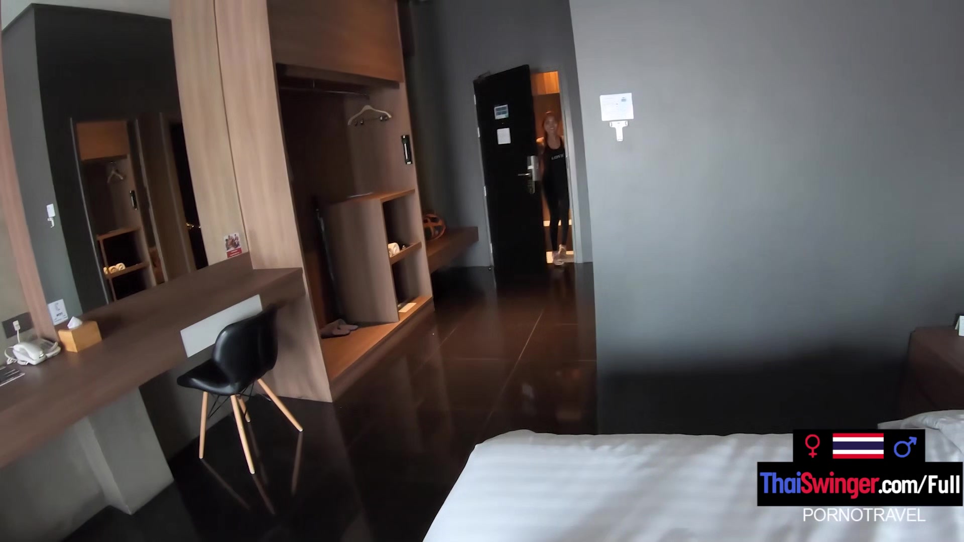 Cute Asian teen 18+ amateur homemade porno after a day out sightseeing