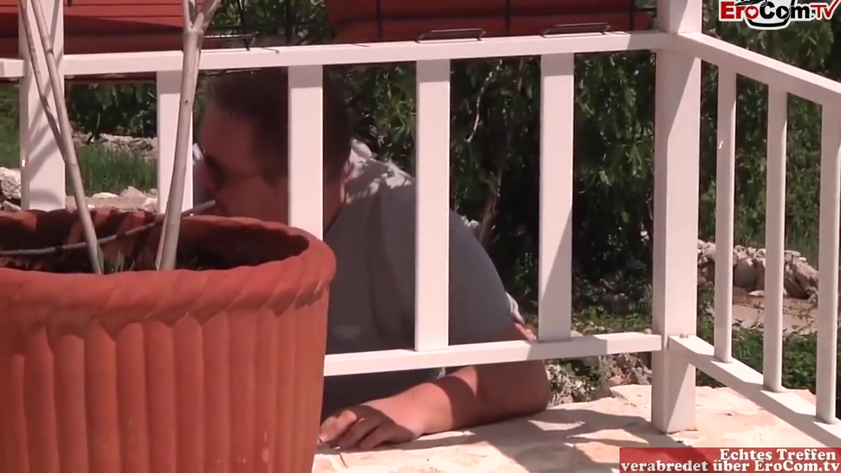 Red-haired teen 18+ Tempts An Older Tourist On Holiday To Have Sex At The Pool Wh