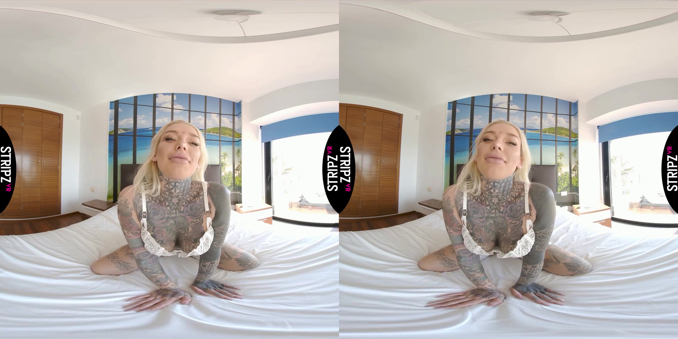 Sex Kitten - Tattooed Alt-Girl Solo Striptease - SexLikeReal