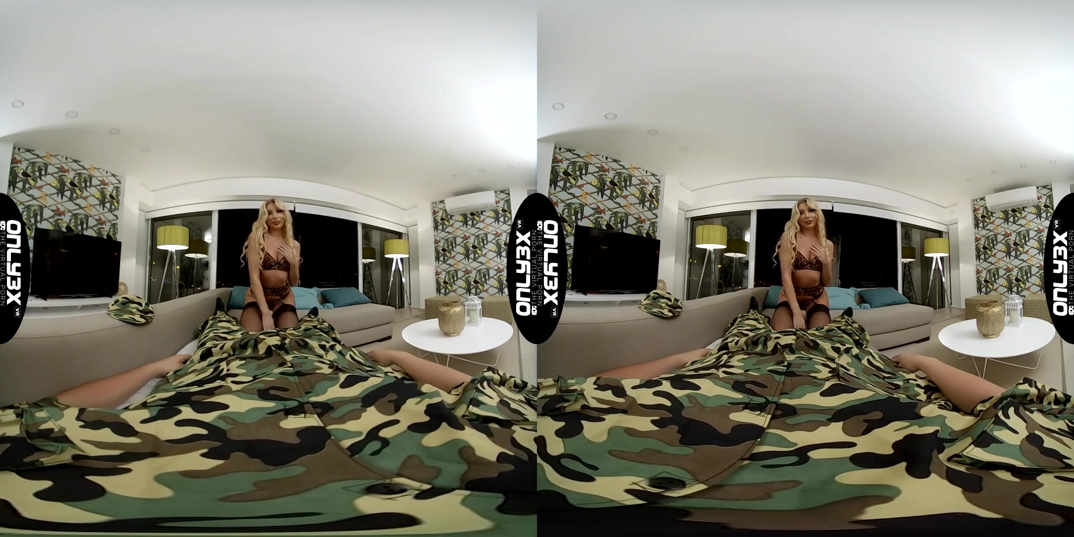 Marilyn Crystal Spends a Night with you Making You Cum in VR - Big Tit Blonde POV Hardcore