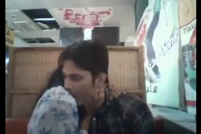 Bangladeshi bf gf in restaurant 1