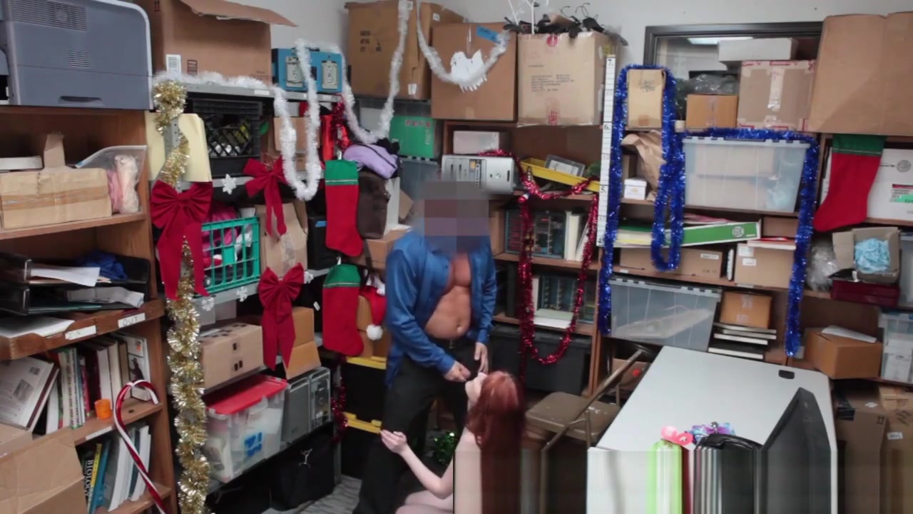 Ginger sucking shoplifter