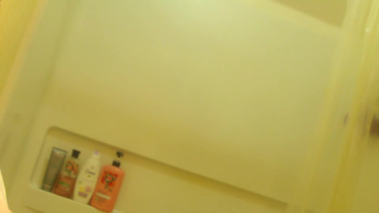 housekeeper spied on in the shower young redhead maid