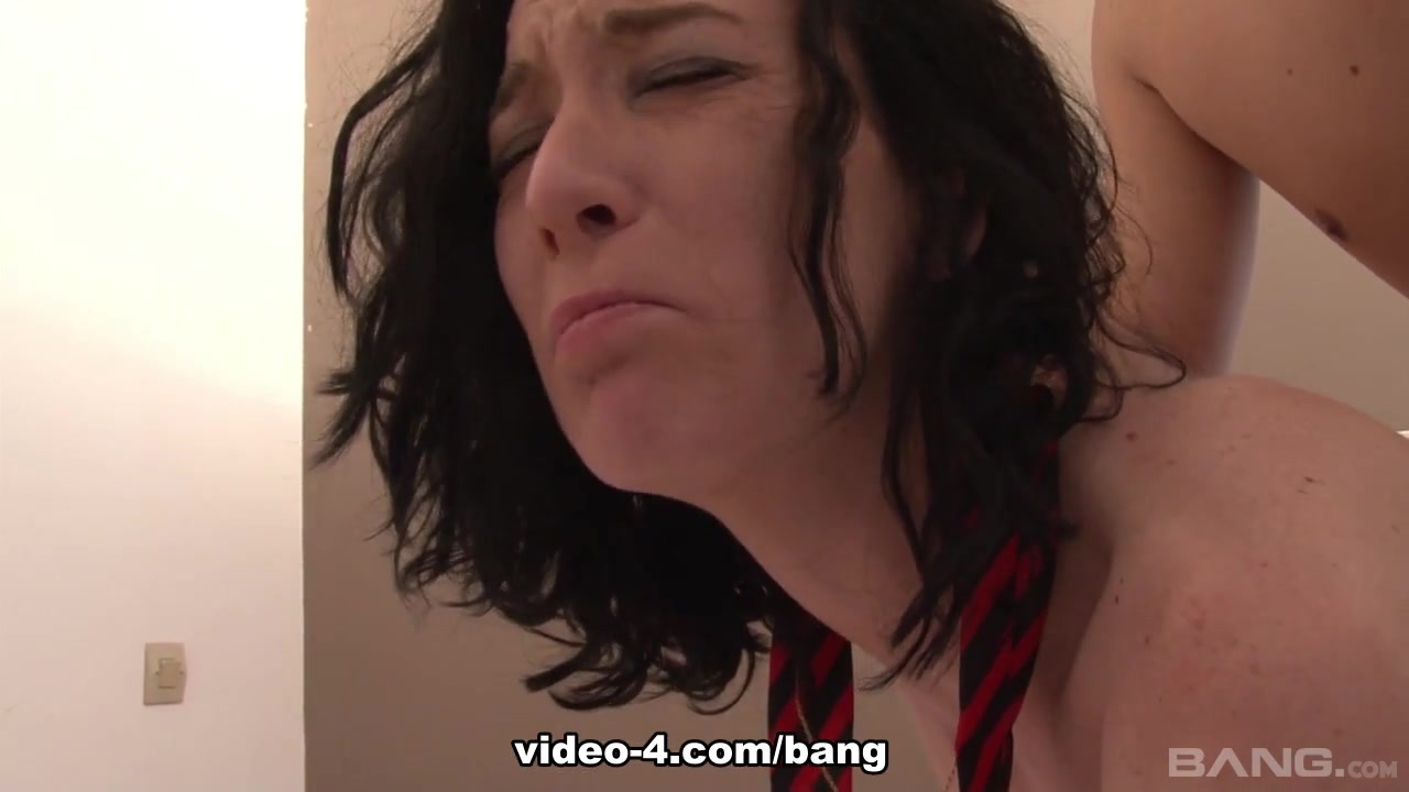 Tania Kiss's Thigh High Stockings Fall Down As Her Stud Fucks Her Ass - BANG!