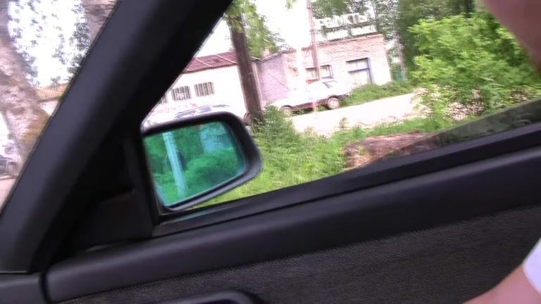 Blonde girl fucked on the roadside