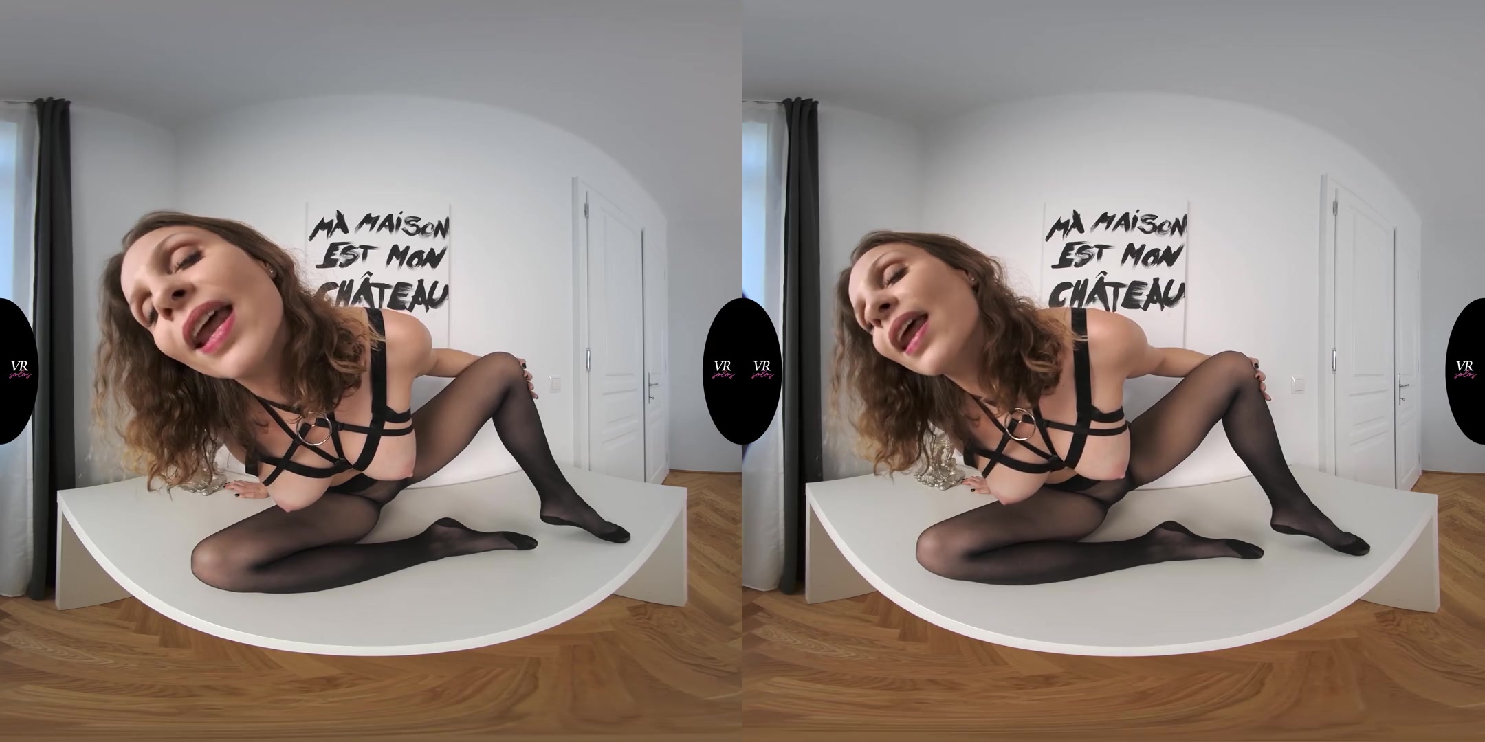 Mary Wet Knows About Your Nylon Kink - Amateur Solo Masturbation VR