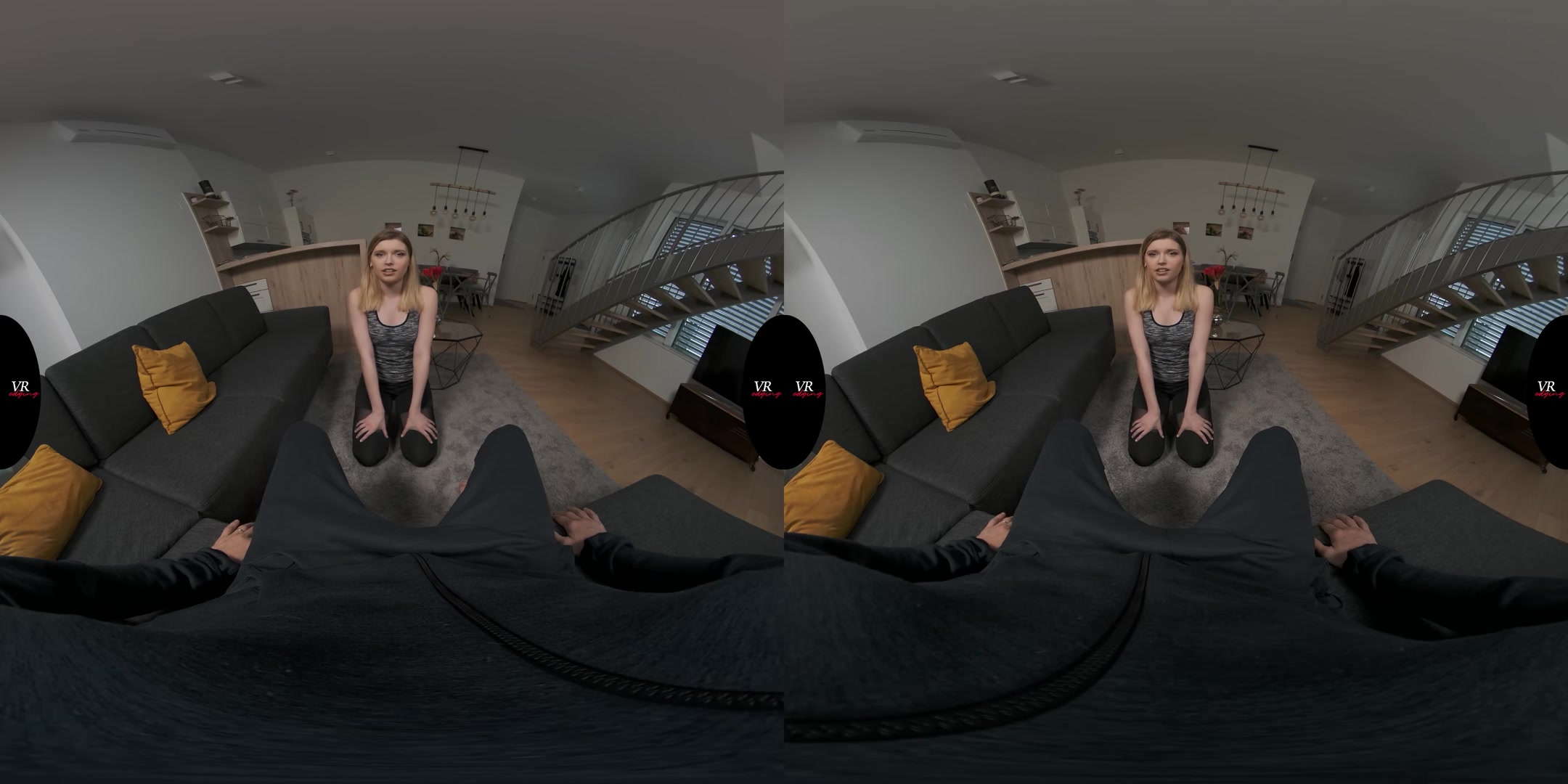 Blowjob Before the Gym. Freya Knows how to Motivate You - VRedging