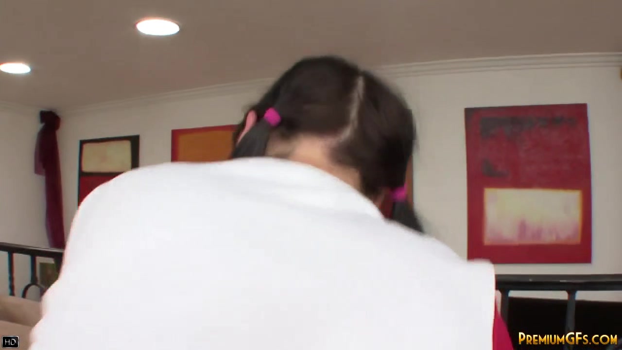 Horny Brunette Babe blowjob and Fucking Hardcore with big dick
