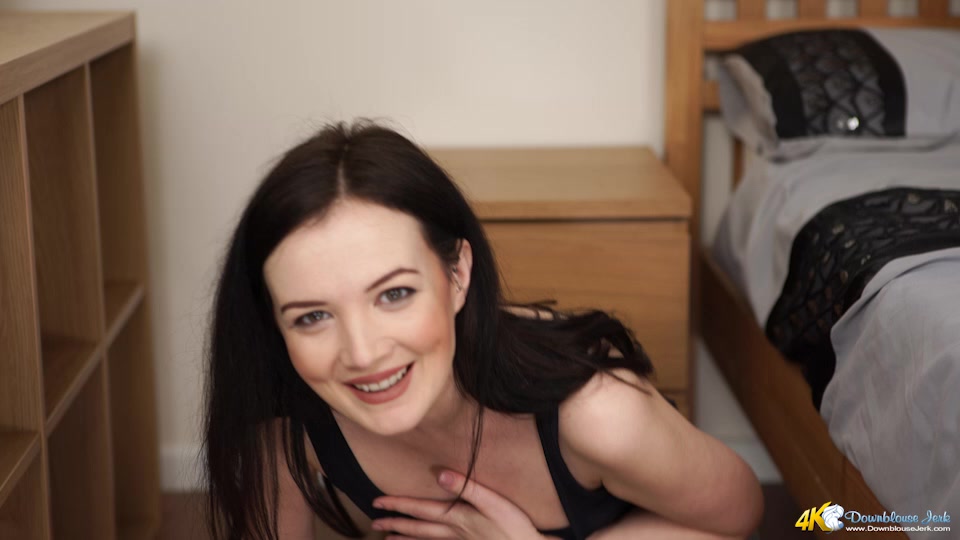 Faye in Stroke It Like This - DownblouseJerk
