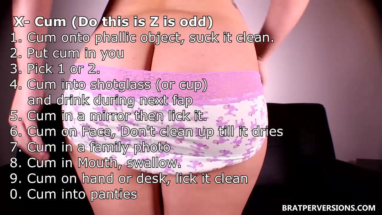 Masturbation Games 1 - Brat Perversions