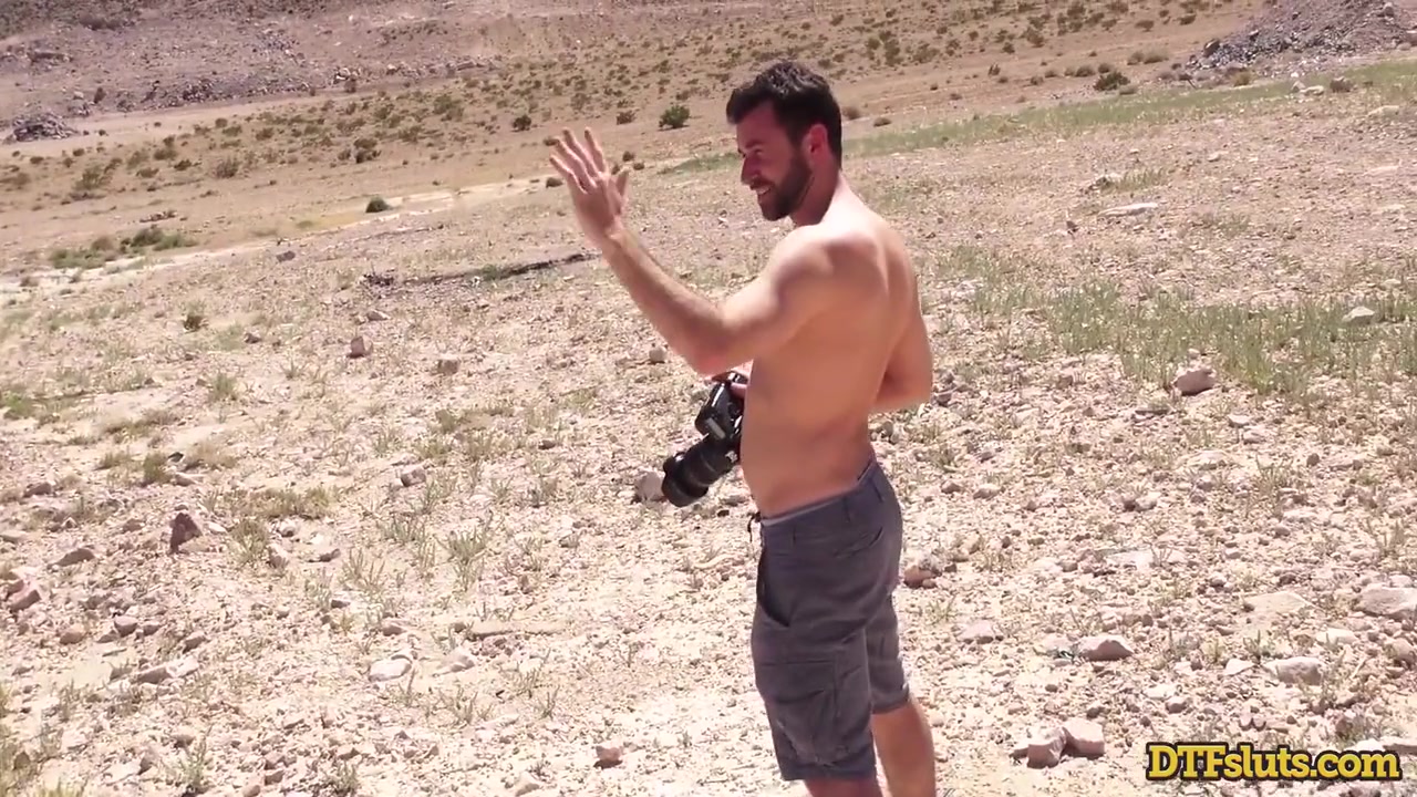 James Deen And L A S - Vegas Desert Orgy With
