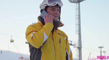Horny teen 18+ Baby Bamby Takes a DP From Ski Instructor Studs GP2290 - PornWorld