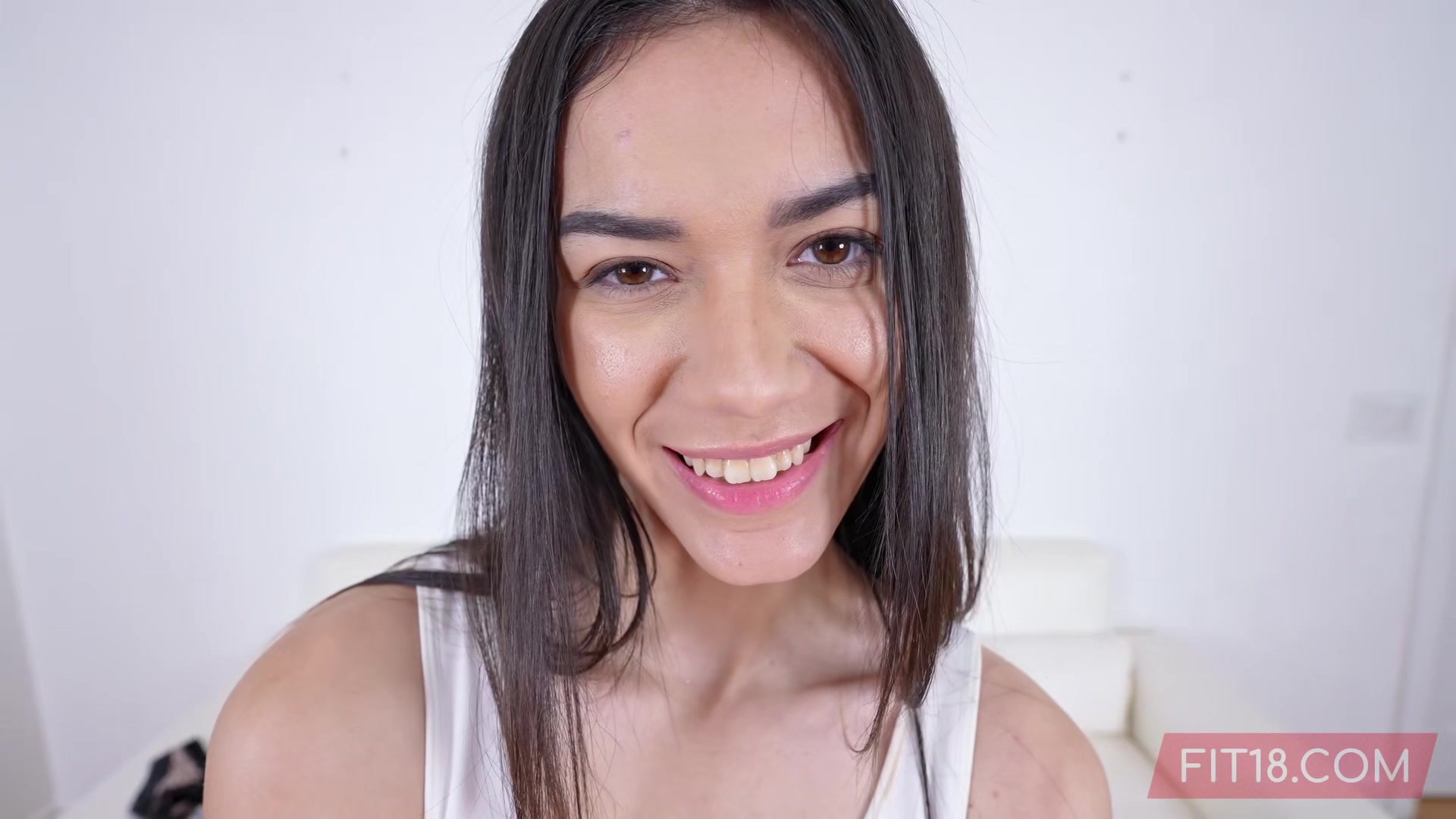 FIT18 - Sawyer Cassidy - Super Skinny American teen 18+ Gets Creampie Casting