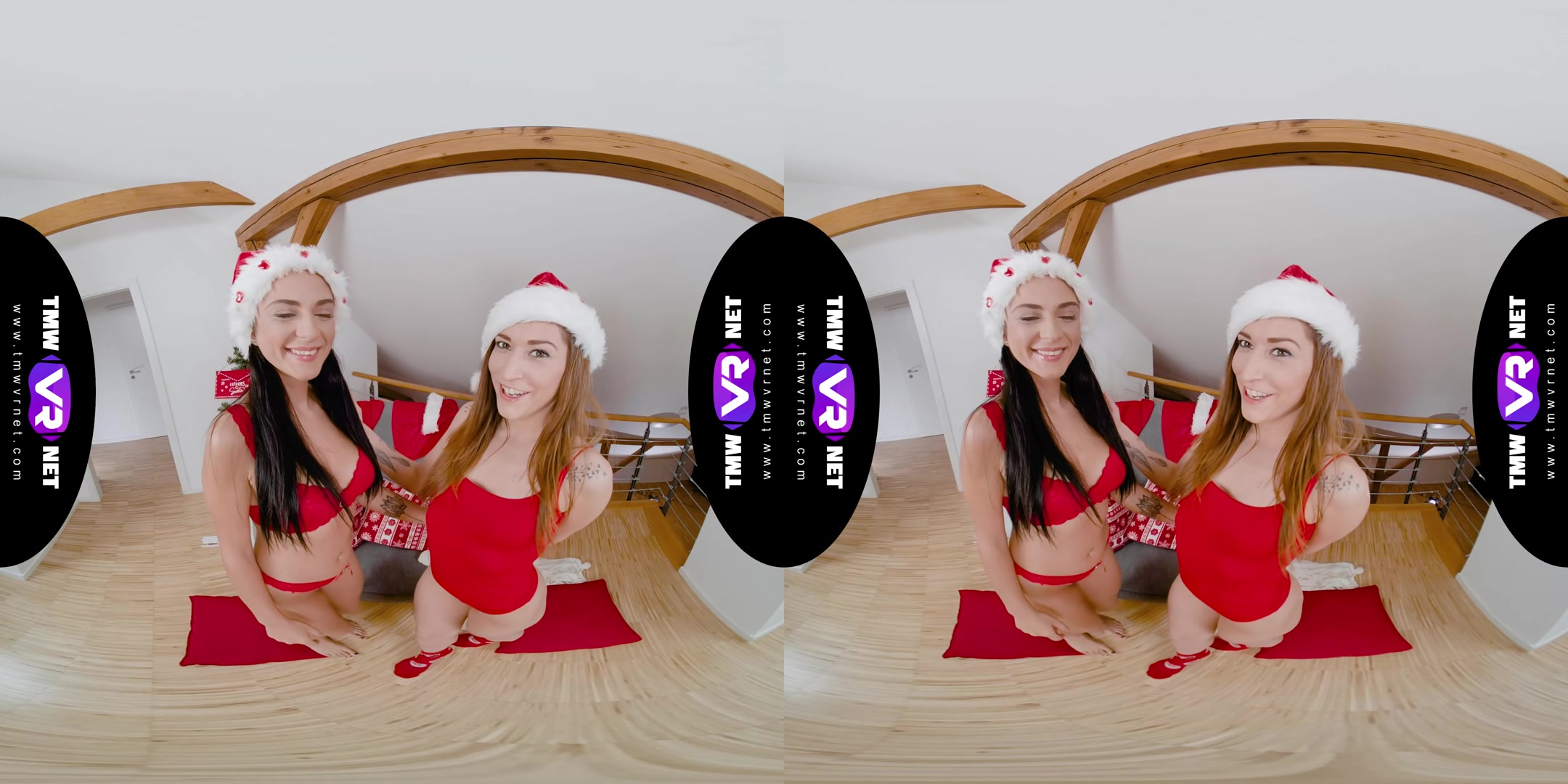 Getting Wild Under The Christmas Tree - TmwVRNet
