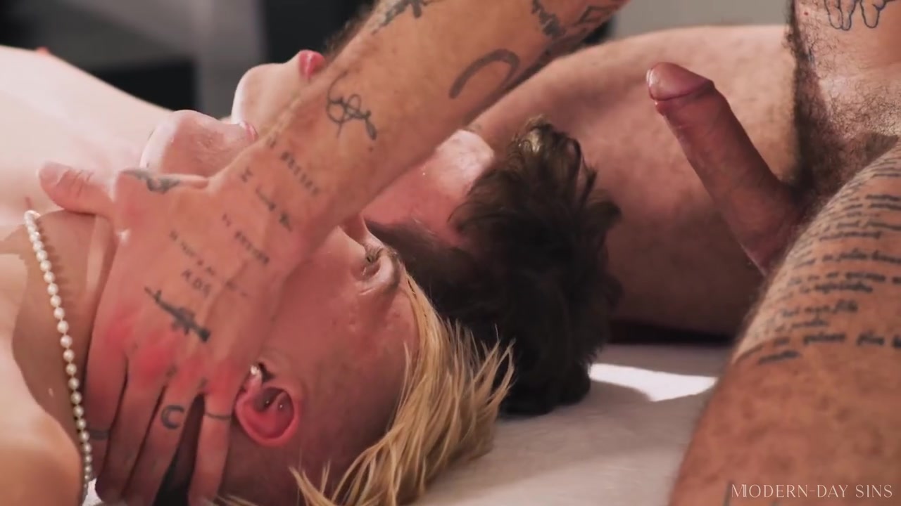 Adam Awbride, Chris Damned And Harley Xavier - Face-fucking Frenzy And Sole Worship