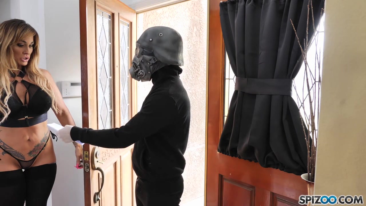 Aubrey Black Gets A Gift