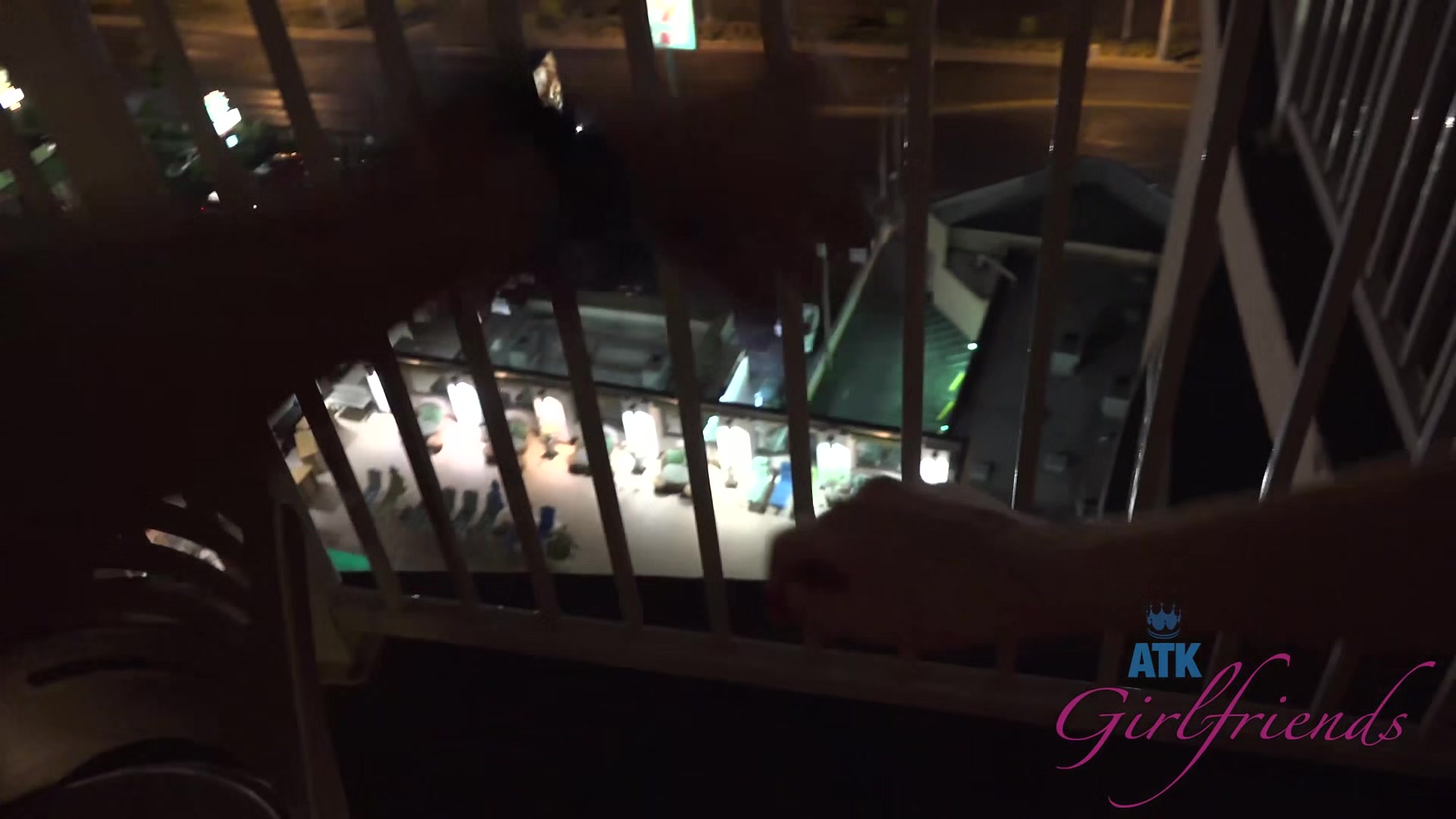 Nikki Gets A Little Adventurous And Lets You Fuck Her On The Balcony At Night