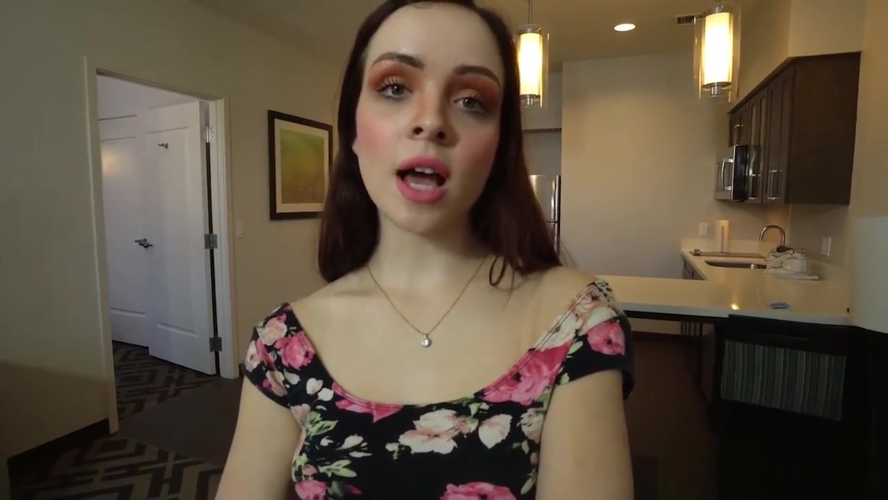 Spied on my teen 18+ stepsister with a go pro in her closet