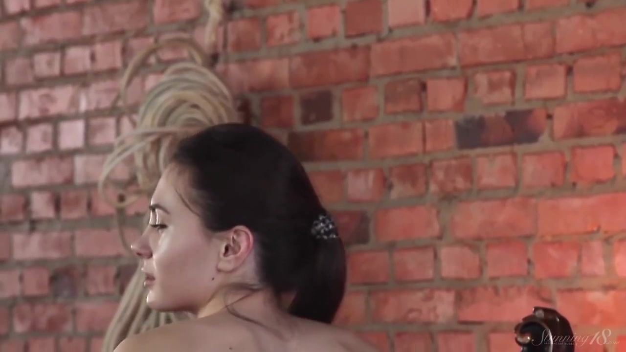 Ponytailed Cutie Lola Enjoys Her Alone Time Completely