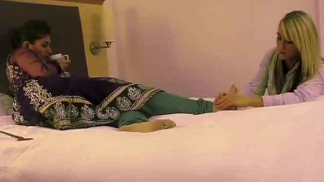 Exotic homemade Indian, Lesbian porn scene