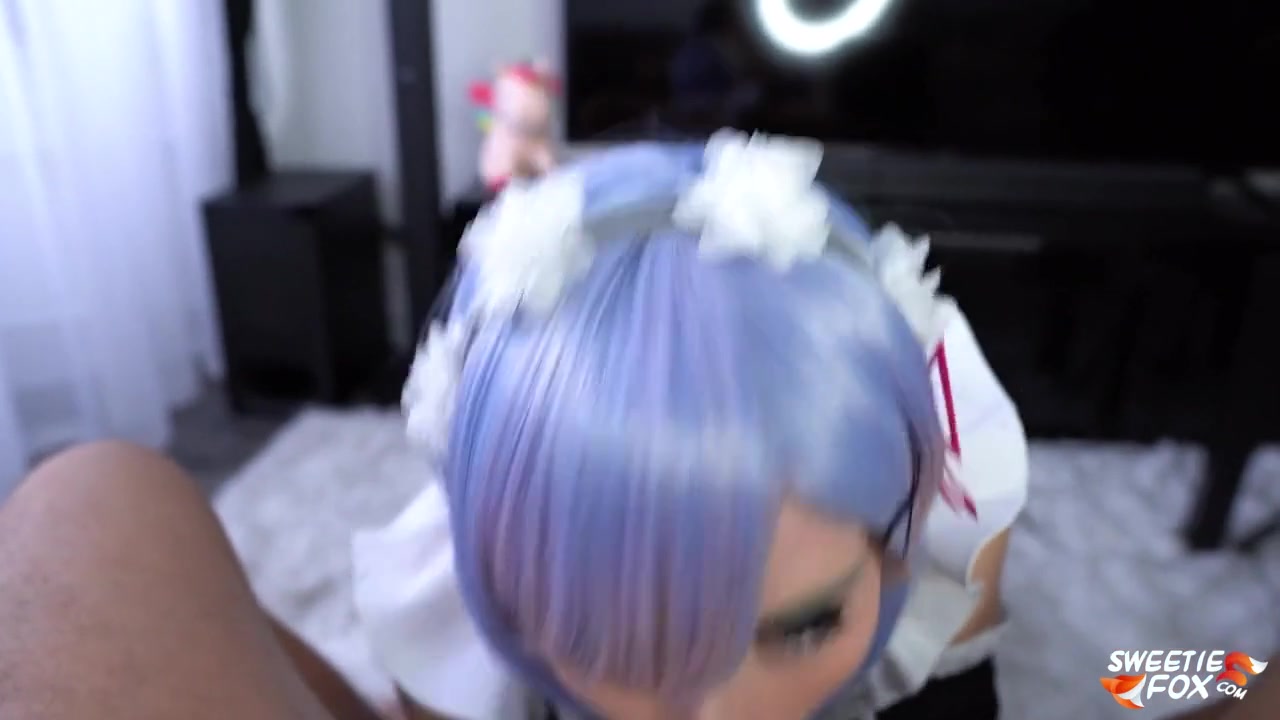 Kawaii Maid Gives Deepthroat Boss Dick To Cum In Mouth Pov