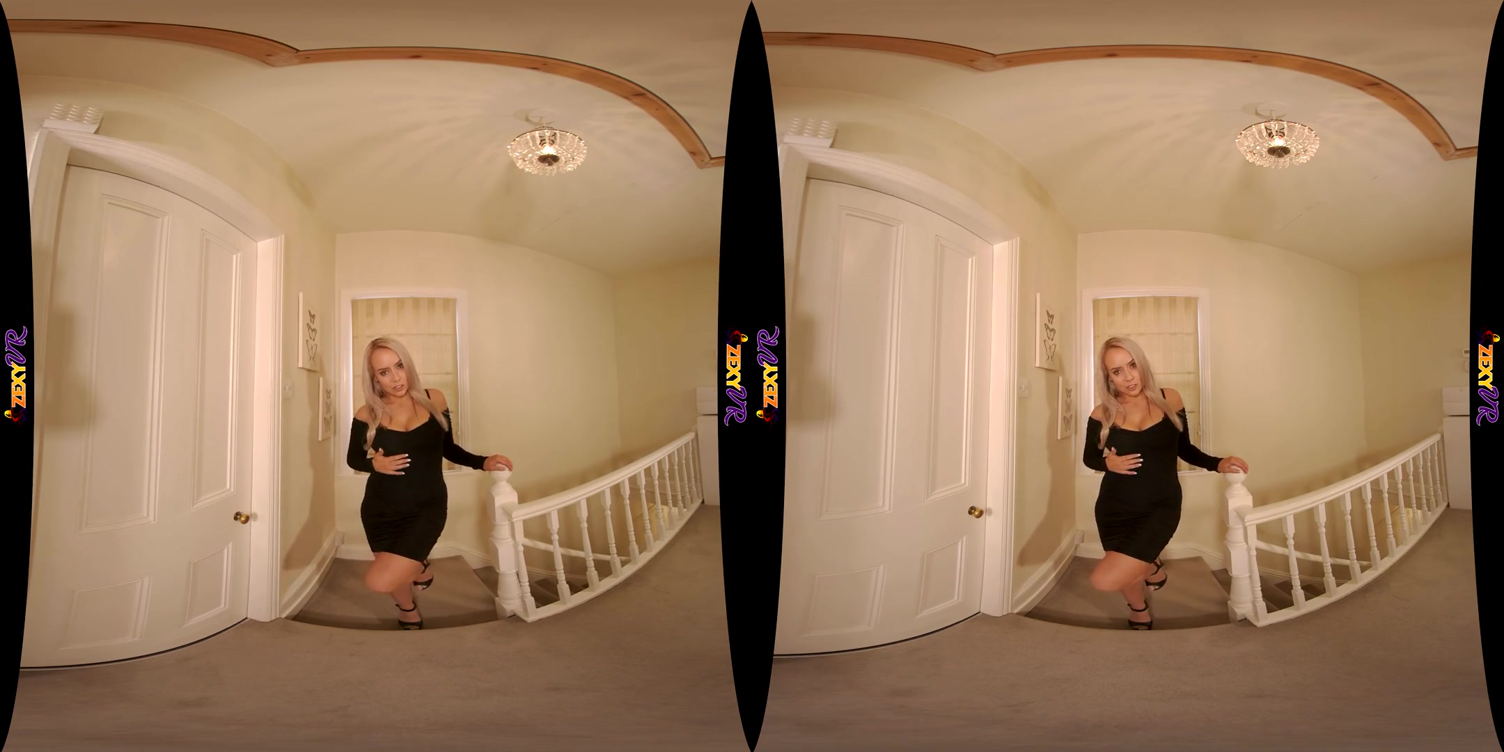 Totally Naked - Big Tits Blonde Striptease - SexLikeReal